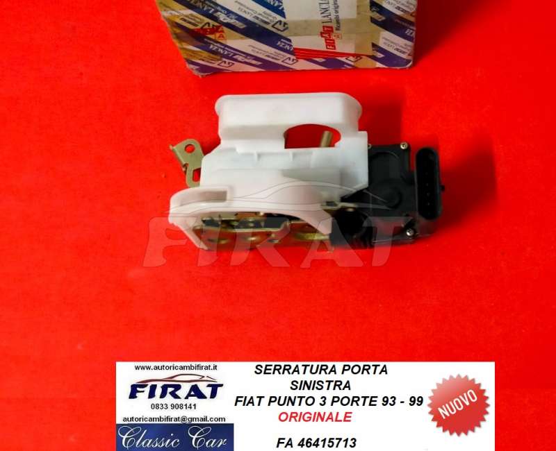 SERRATURA PORTA FIAT PUNTO 3 PORTE 93-99 SX (46415713)